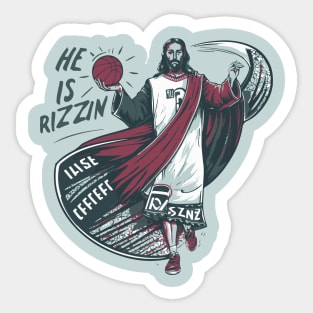 He is Rizzin: The Ascending Player Sticker